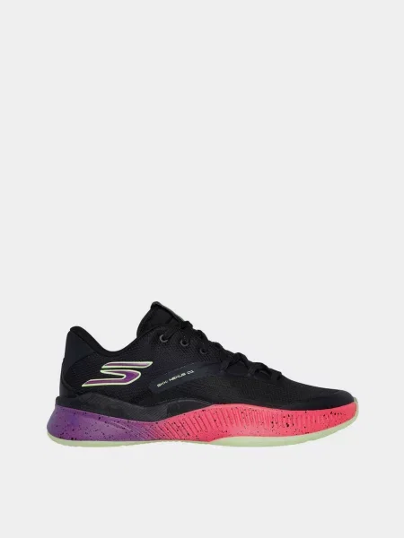 Кожаные кроссовки для спортзала Skechers черные