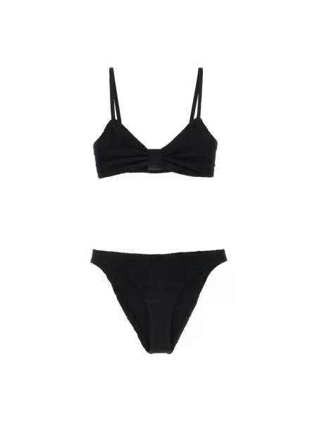 Hunza G Bikini Z Gorsetem Alicia schwarz czarny