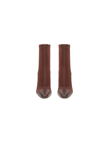 Nine West Členková obuv hnedá