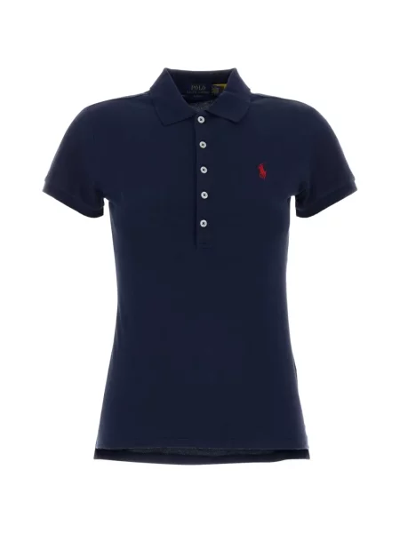 Koszulka polo Polo Ralph Lauren z krótkim rękawem niebieska