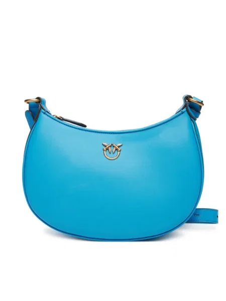 Táska PINKO Half Moon Mini Fl Al PLTT kék