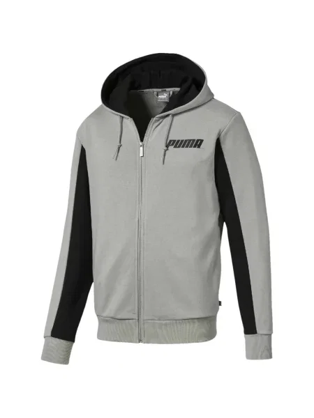 Hanorac cu glugă Puma gri