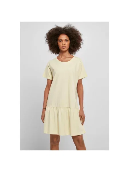 Sukienka koszulowa Urban Classics żółta