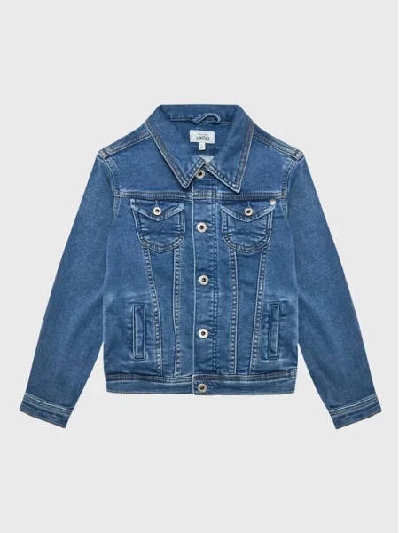 Pepe Jeans Τζιν σορτσάκια New Berry μπλε
