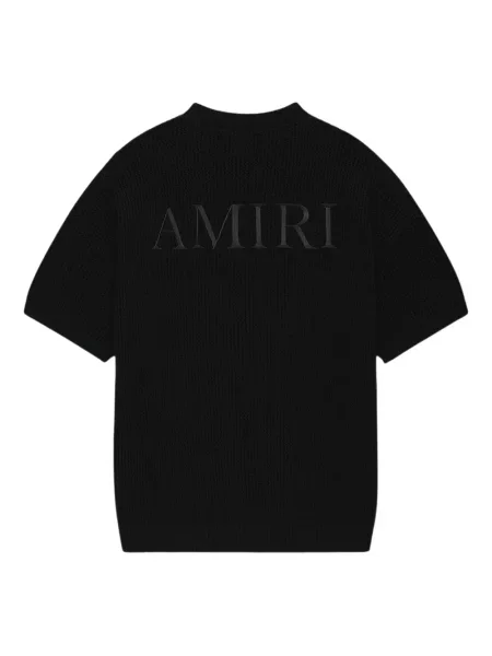 Tricou Amiri cu imagine negru
