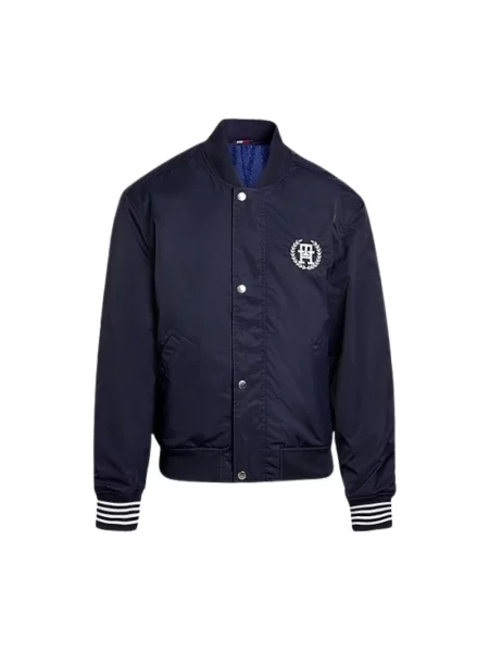 Kurtka bomber Tommy Hilfiger niebieski