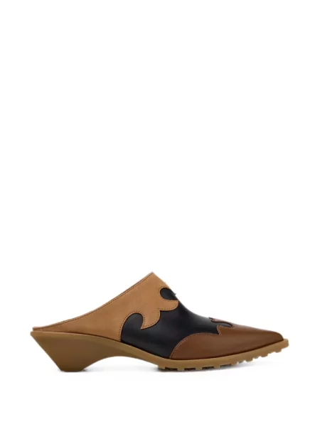 Papuci tip mules Camper din piele