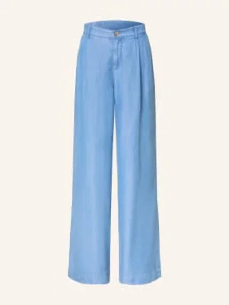 Marc Cain Kalhoty Marlene Wichita V Džínovém Vzhledu light denim
