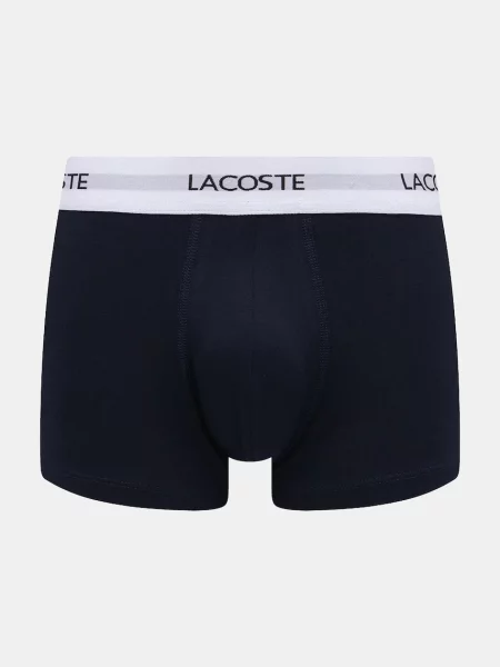 Pánske boxerky Lacoste 3 páry black/green/navy blue biela