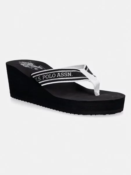 U.S. Polo Assn. žabky černé