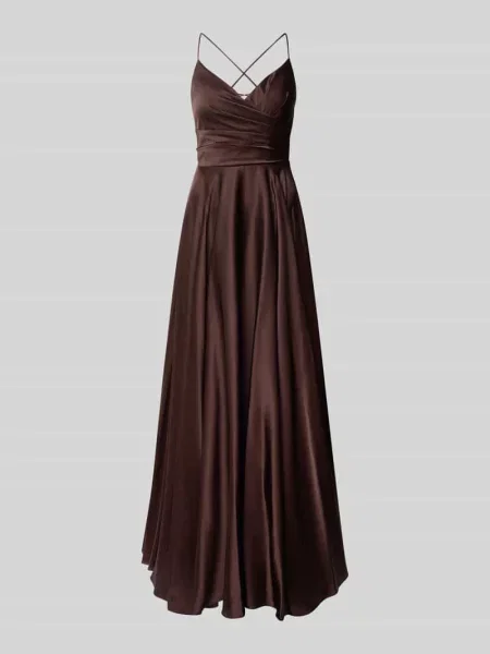 Długa sukienka z wiązaniem z tyłu Hey Kyla