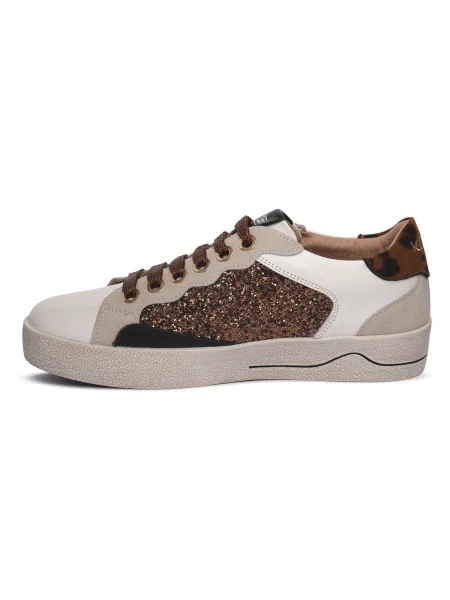 Pantofi Keys alb