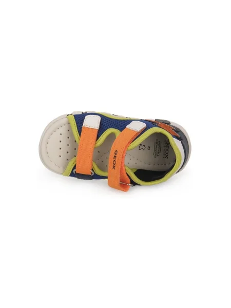 Geox Sandále B Sandal Iupidoo Boy Tmavomodrá modrá