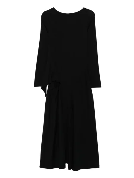 Dlouhé oblekové maxi šaty Yohji Yamamoto Pre-owned černé