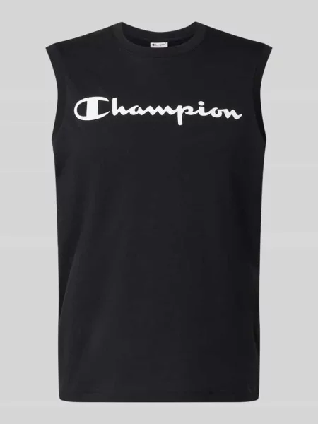 Koszulka Champion z autografem czarna
