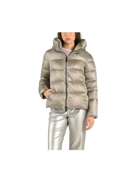 Kurtka puchowa Canadian Classics ocieplana beżowa