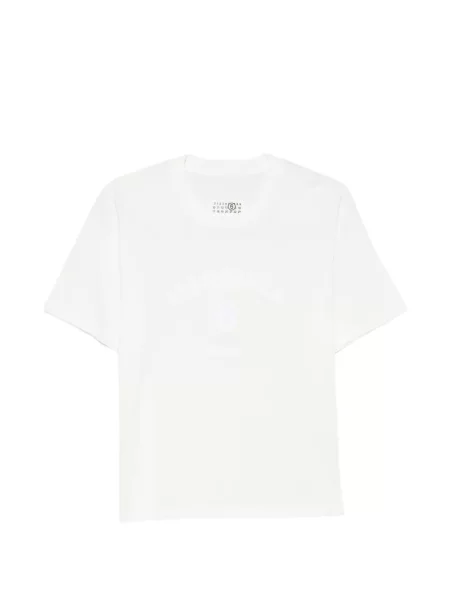 Tričko Mm6 Maison Margiela biela