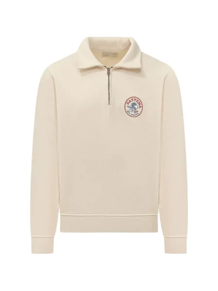 Bluza rozpinana Bl'ker z logo biała