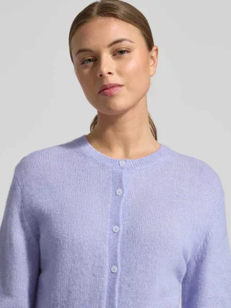 Kardigan rozpinany w kroju regular fit z dodatkiem wełny Model SFEBRA' Hugo