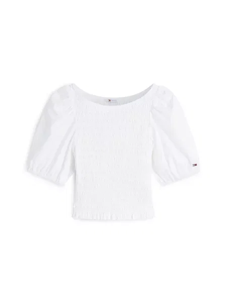 Tommy Jeans Bluză alb