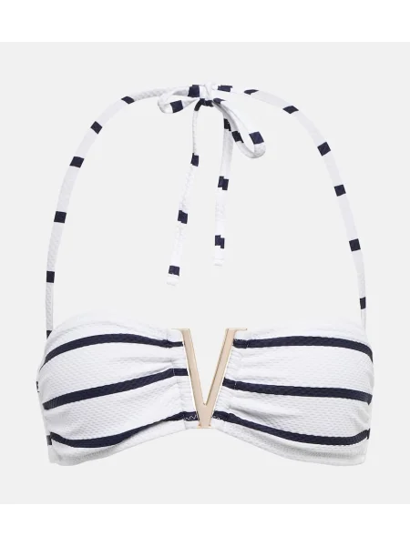 Długi bikini Heidi Klein biały