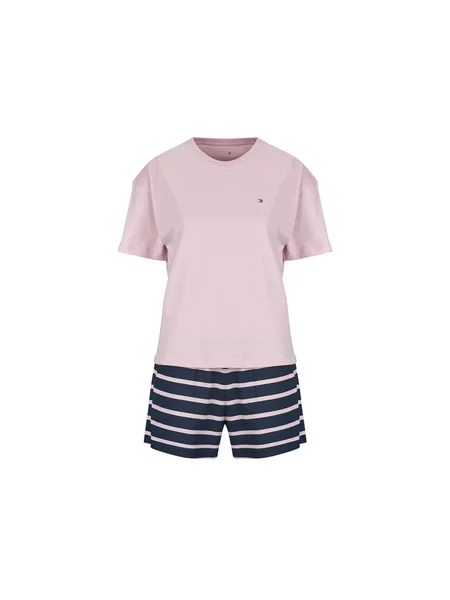 Tommy Hilfiger Underwear Kratke hlače za spanje mornarska roza