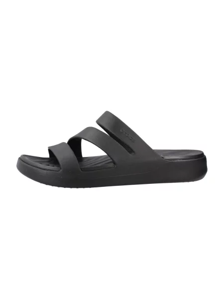 Pantofi Crocs cu bretele negru
