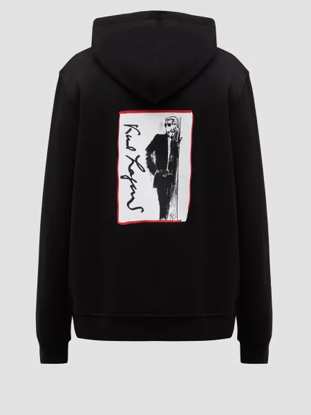 Худи Karl Lagerfeld черное