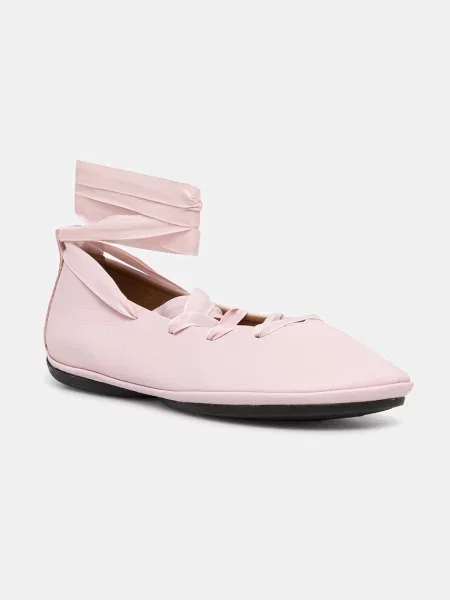 Camper balerinke usnjene Right Nina roza