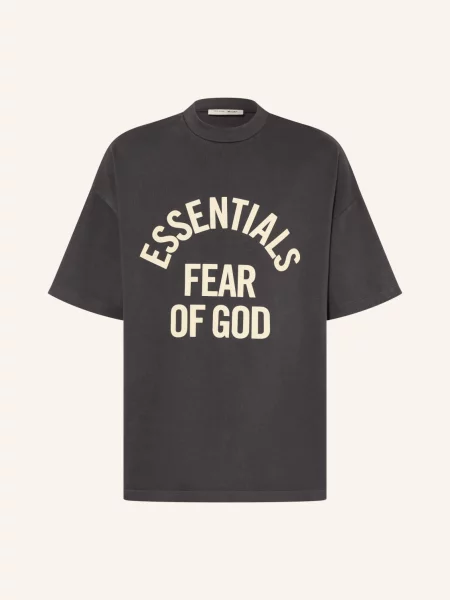 Essentials Fear Of God Tričko černá