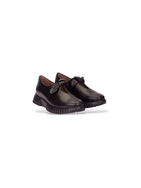 Pantofi Wonders de catifea negru