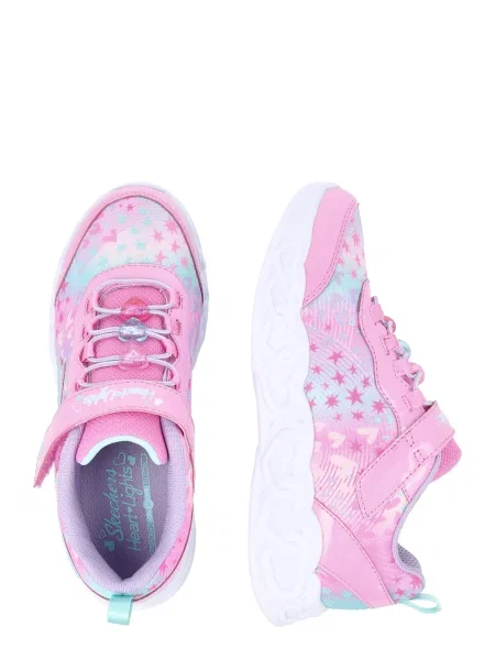 Sneakersy Skechers Infinite Heart Lights Ružová modrá