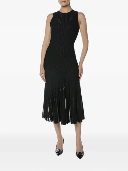 Rochie midi Ted Baker tricotate negru