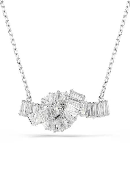 Swarovski colier MATRIX argintiu