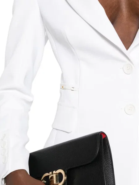 Sacou Elisabetta Franchi alb