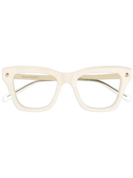 Ochelari de soare Alexander Mcqueen Eyewear alb