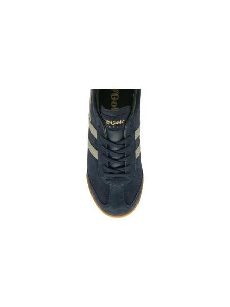 Pantofi Gola din piele de căprioară albastru