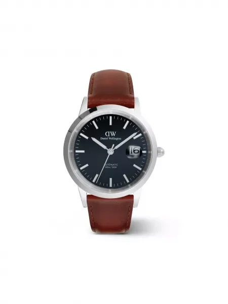 Pánske hodinky Daniel Wellington Iconic Automatic 40 hnedá