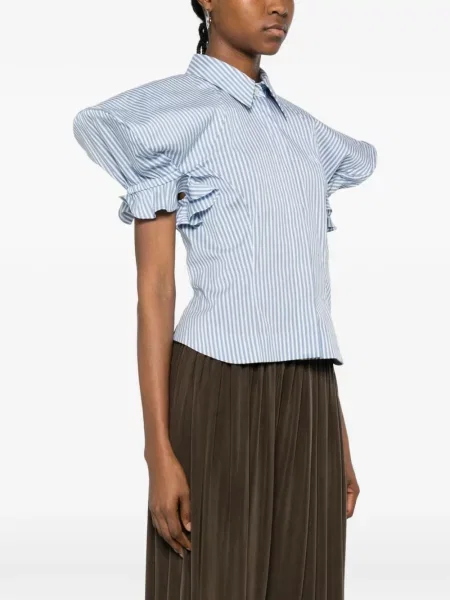 Ριγέ ριγέ πουκάμισο Vivienne Westwood μπλε