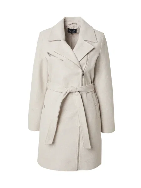 ONLY Palton de primăvară-toamnă deschis gri