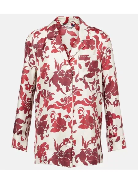 Sacou 's Max Mara de mătase roșu