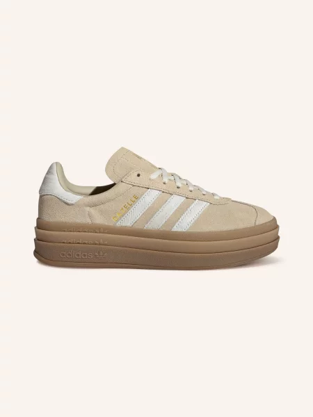 Adidas Originals Tenisky Gazelle Bold béžová / režná bílé