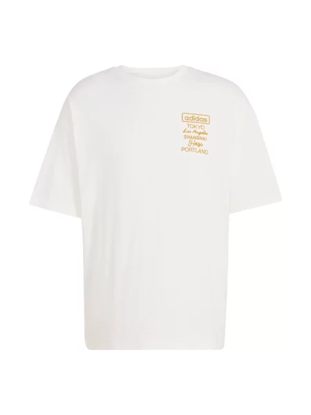Πουκάμισο Adidas Originals λευκό
