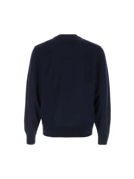 Sweter Boss wełniany niebieski