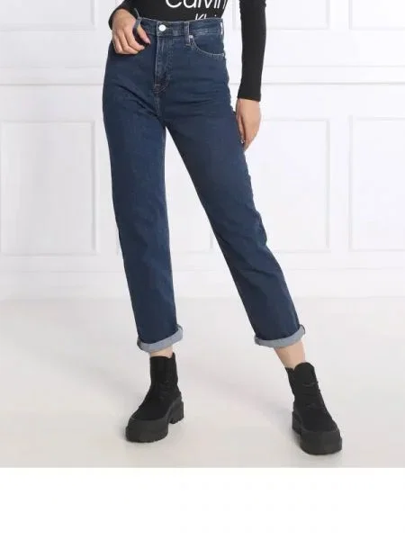 Tommy Jeans Blugi JULIE | Straight fit albastru
