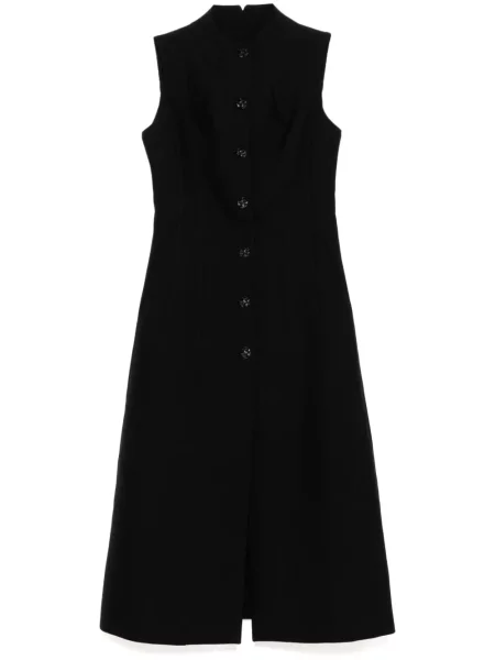 Rochie Shiatzy Chen de lână de costum negru