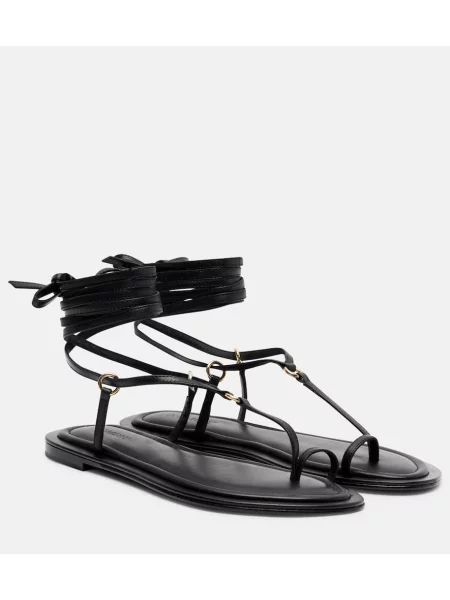 Sandale A.emery din piele negru