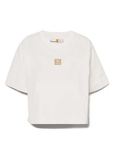 TIMBERLAND Tricou portocaliu deschis alb