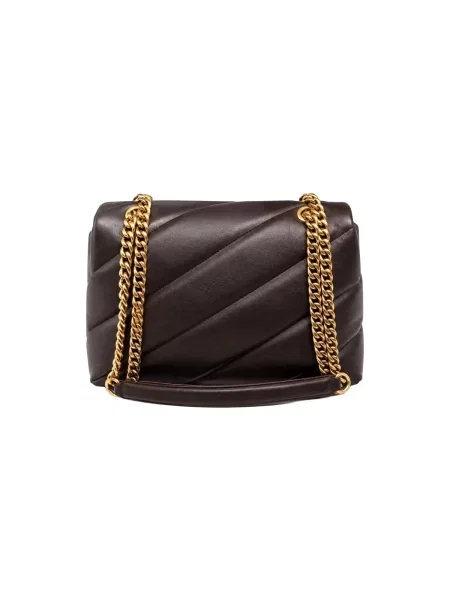 Crossbody kabelka Pinko z ekologickej kože hnedá