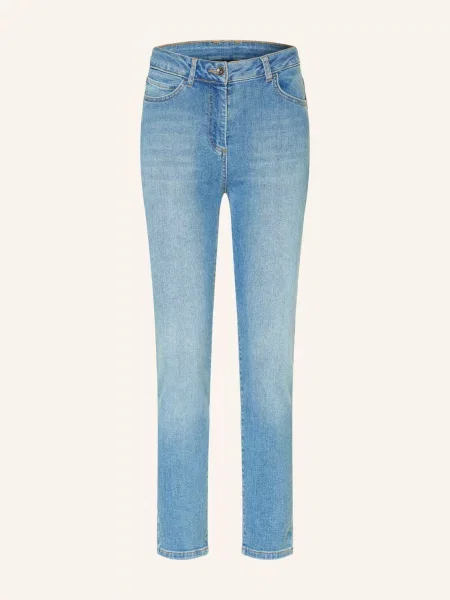 Patrizia Pepe Skinny Džíny light blue wash modré